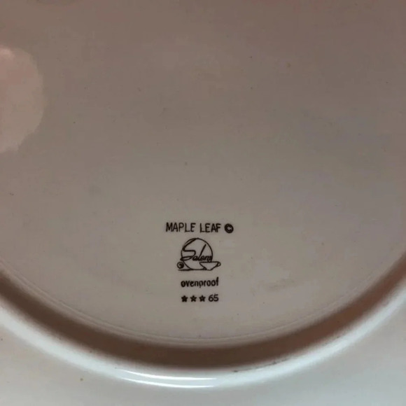 Vintage Salem serving platter Maple leaf cottagecore - Picture 6 of 6